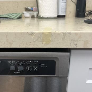 Plazasstone - Before and after. - Countertop Installation Near Me