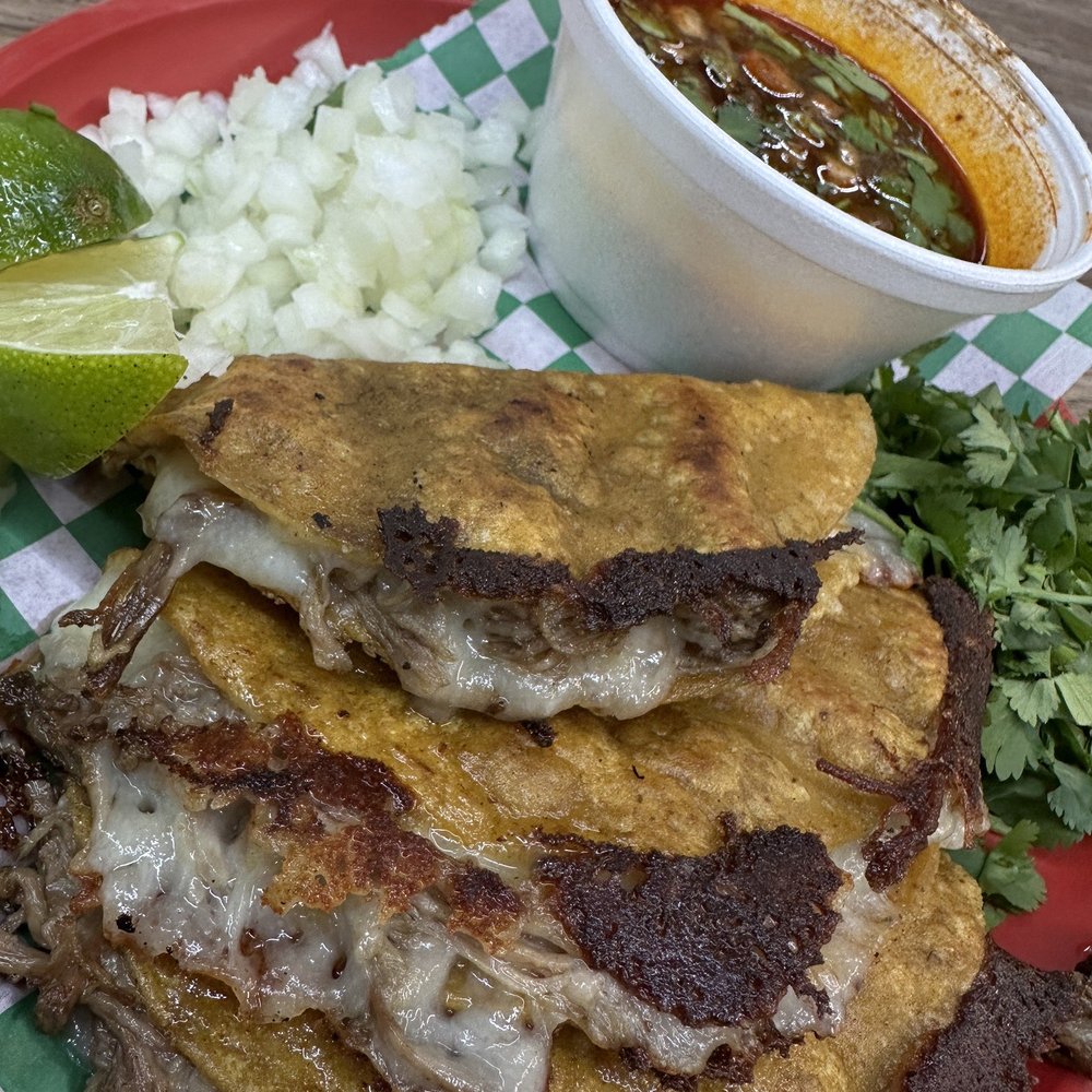 Birria taco platter Birria taco platter