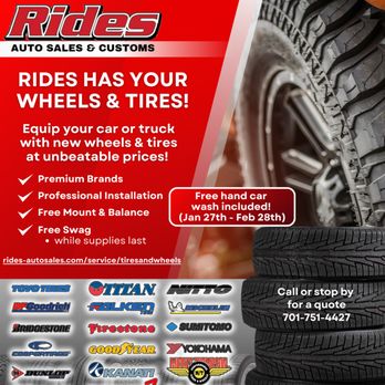 Rides Auto Sales and Custom Accessories - Used Car Dealers Near Me - Bismarck, North Dakota Rides Auto Sales and Custom Accessories - Used Car Dealers Near Me - Bismarck, North Dakota