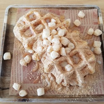 Teaish & Coffee - Injelomi CreamRed Bean Croffle - Coffee & Tea Near Me - Buena Park, California Teaish & Coffee - Injelomi CreamRed Bean Croffle - Coffee & Tea Near Me - Buena Park, California