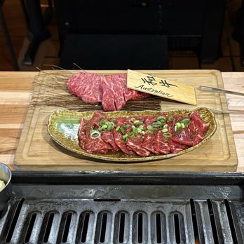 Sho Wagyu Steakhouse - Our bbq order -- kalbi and Australian wagyu - Barbeque Near Me - Naperville, Illinois