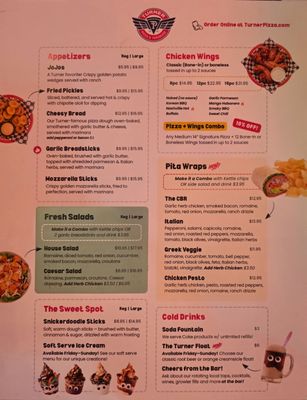 Menu photo 2 Turner Pizza & Taphouse Turner, OR Menu photo 2 Turner Pizza & Taphouse Turner, OR