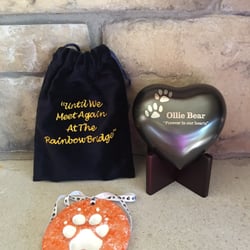 Memorial Pet Services - The memorial items for our Ollie