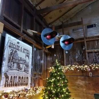 Arcade & Attica Railroad - Inside Santas House~ - Kids Activities Near Me - Arcade, New York