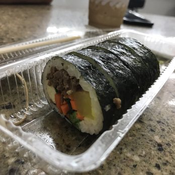 Palama Supermarket - Roll of kim bap for $4. I was so hungry I didn't remember to take a picture first. - International Grocery Near Me - Honolulu, Hawaii Palama Supermarket - Roll of kim bap for $4. I was so hungry I didn't remember to take a picture first. - International Grocery Near Me - Honolulu, Hawaii