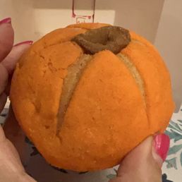 Pumpkin concha! Pumpkin concha!