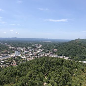 Hot Springs Mountain Tower - View of Hot Springs from the third floor of the Hot Springs Mountain Tower - Landmarks & Historical Buildings Near Me - Hot Springs, Arkansas Hot Springs Mountain Tower - View of Hot Springs from the third floor of the Hot Springs Mountain Tower - Landmarks & Historical Buildings Near Me - Hot Springs, Arkansas