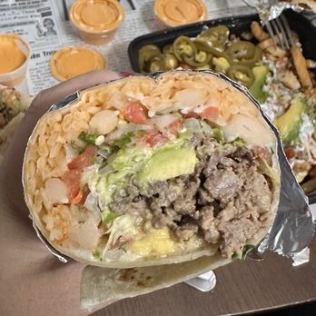 Cali Spartan Mexican Kitchen - Super burrito - Mexican Near Me - San Jose, California