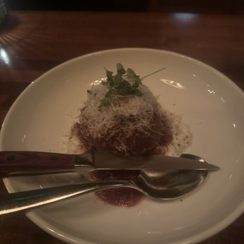 Oak Steakhouse - C.A.B Meatball - SO GOOD!! - Steakhouses Near Me - Raleigh, North Carolina