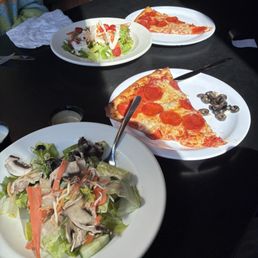 Thin slice and salad lunch special (2)