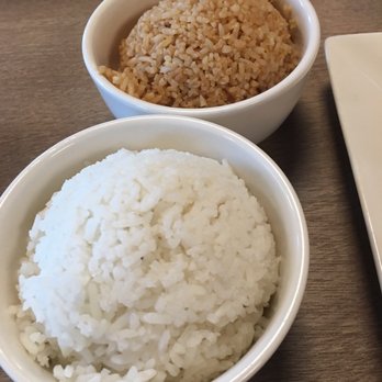 Ginger Oriental Resturant - One small bowl of rice per entree...not really made for sharing. - Pan Asian Near Me - Grand Junction, Colorado
