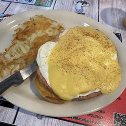 Eggs Benedict. Eggs Benedict.