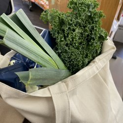 Kale, leeks, shiitake mushrooms + s/p potato chips!