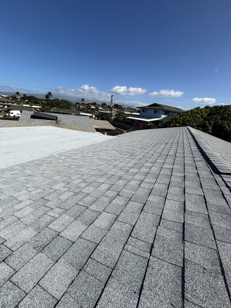 Slide of Valley Isle Roofing