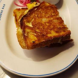 Grilled cheese w/ onions Grilled cheese w/ onions