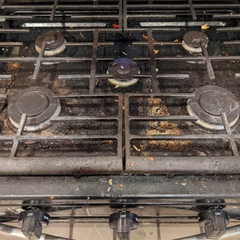 Bright House Cleaning Services - Range stove - Before - Home Cleaning Near Me Bright House Cleaning Services - Range stove - Before - Home Cleaning Near Me