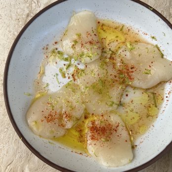 Terra - Scallop crudo - so good!! - Italian Near Me - Santa Clara, California Terra - Scallop crudo - so good!! - Italian Near Me - Santa Clara, California