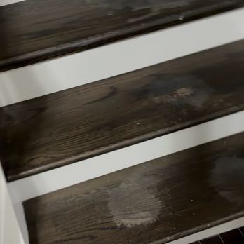 Tricon Residential - Ruined floors on staircase - Real Estate Services Near Me