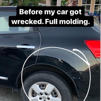 Century Collision Center - How my car should have looked when I picked it up. I was in such a rush to return home to my 3-month-old that I didn't even notice. - Body Shops Near Me - Orange, California