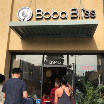 Boba Bliss - Sign outside - Bubble Tea Near Me - Dublin, California