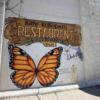 Kafe Kokopelli - Outside art work - New American Near Me - Dade City, Florida
