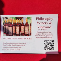 Philosophy Winery Philosophy Winery