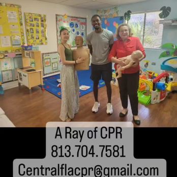 A Ray of CPR - CPR and first aid training for daycare staff! - CPR Classes Near Me A Ray of CPR - CPR and first aid training for daycare staff! - CPR Classes Near Me