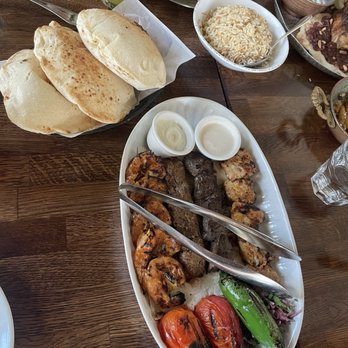 Ammatoli - Family Kebab Combo 4 Kebabs - Mediterranean Near Me - Long Beach, California Ammatoli - Family Kebab Combo 4 Kebabs - Mediterranean Near Me - Long Beach, California