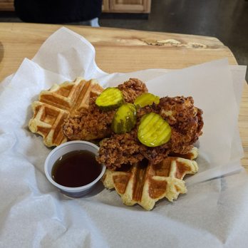 Wake Up And Waffle - Made my eyes water it was so delicious. - Breakfast & Brunch Near Me - Sandusky, Ohio Wake Up And Waffle - Made my eyes water it was so delicious. - Breakfast & Brunch Near Me - Sandusky, Ohio
