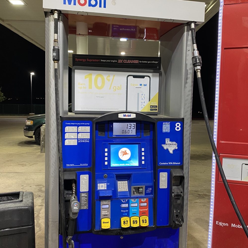 JD's Market - a gas pump at a gas station - Grocery Near Me - Austin, Texas
