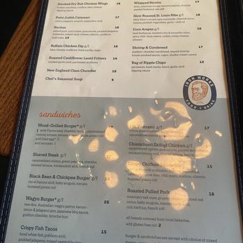 Iron Works - Menu - American Near Me - Warwick, Rhode Island