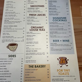 Toasted Brunch Bar & Cafe - One side of the menu - Breakfast & Brunch Near Me - Beavercreek, Ohio Toasted Brunch Bar & Cafe - One side of the menu - Breakfast & Brunch Near Me - Beavercreek, Ohio