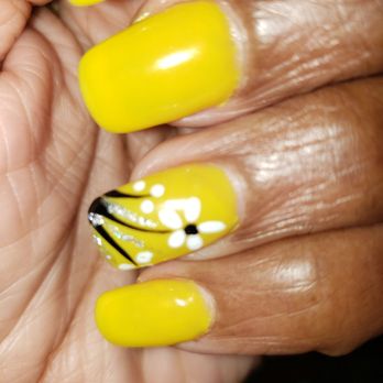Nail City - A cute set! #248 and an accent design - Nail Salons Near Me - Greenville, South Carolina Nail City - A cute set! #248 and an accent design - Nail Salons Near Me - Greenville, South Carolina