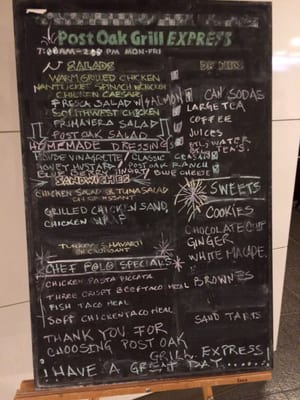 Menu photo 4 Post Oak Grill Houston, TX