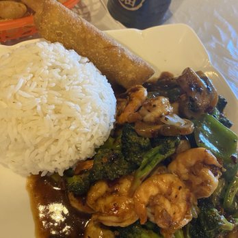 Clear Lake Hunan Restaurant - lunch portion hunan shrimp 2-'26 - Chinese Near Me - Houston, Texas