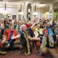 PMC Moving - PMC XMas Caroling Extravaganza at Gardens Town Sq. in Bellevue 12-13-18