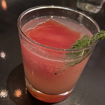 Yardbird - Watermelon chili cube cocktail - Southern Near Me - Las Vegas, Nevada Yardbird - Watermelon chili cube cocktail - Southern Near Me - Las Vegas, Nevada
