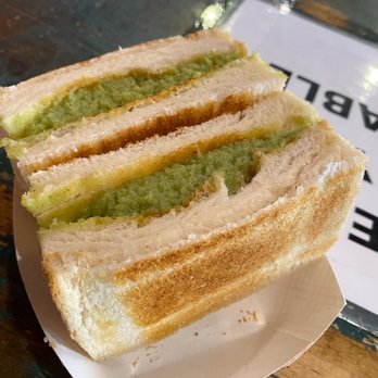 Kopitiam - (Pandan) Kaya Butter Toast - Malaysian Near Me - New York, New York Kopitiam - (Pandan) Kaya Butter Toast - Malaysian Near Me - New York, New York