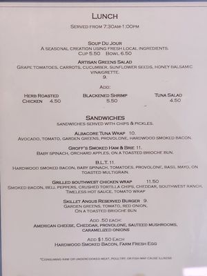 Menu photo 2 Timeless Cafe Lebanon, PA