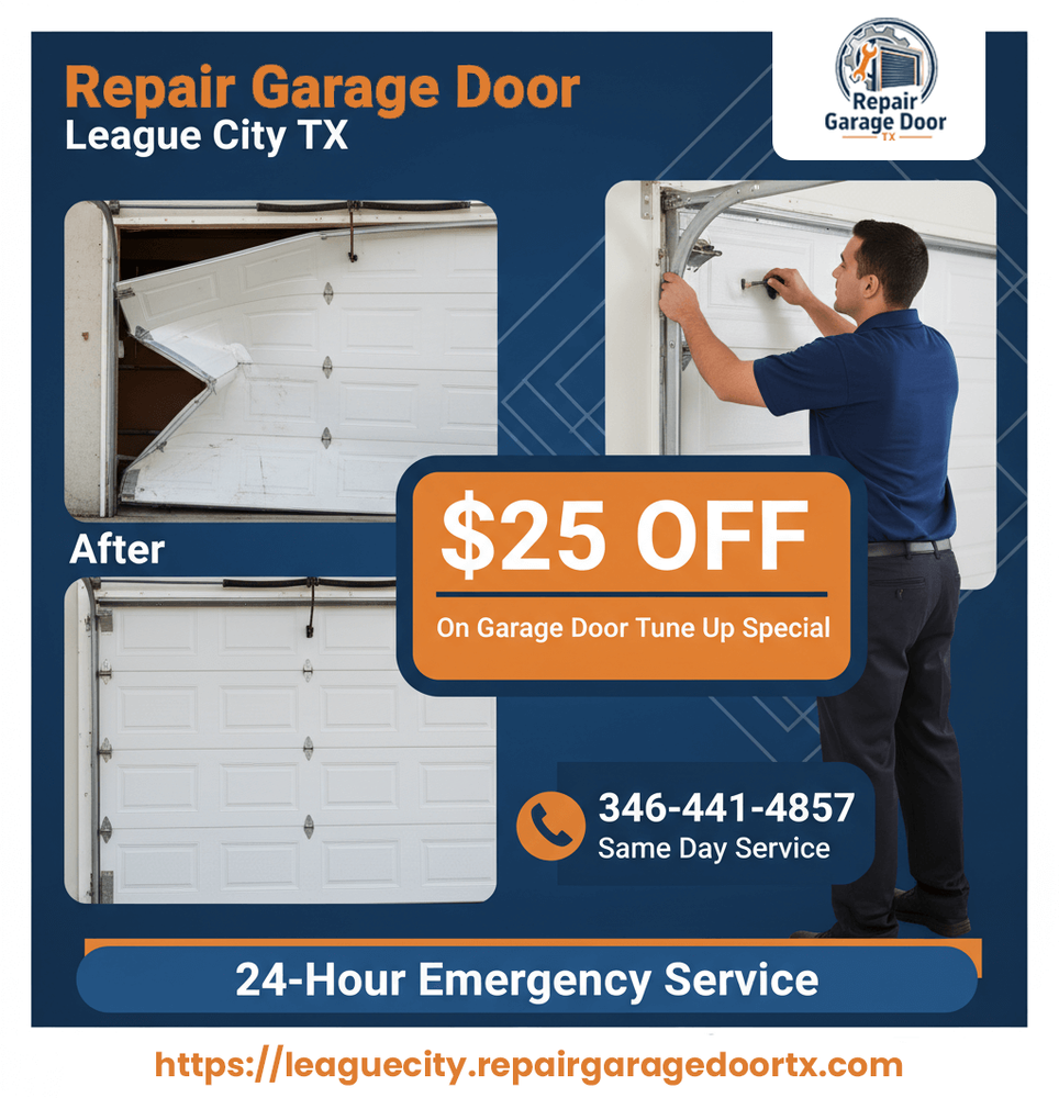 Repair Garage Door League City TX - Garage Door Contractor in League City, TX