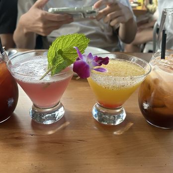 Di Fiora - Lemonade Thai Tea, Lychee Cosmo, Mango Sunset, Thai Iced Tea - Asian Fusion Near Me - Seattle, Washington Di Fiora - Lemonade Thai Tea, Lychee Cosmo, Mango Sunset, Thai Iced Tea - Asian Fusion Near Me - Seattle, Washington