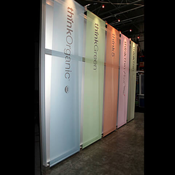 The Exhibit Company - Our fabric displays are easy to apply. They can have a velcro strip than stretched over the frame and are portable as well - Graphic Design Near Me - Camarillo, California The Exhibit Company - Our fabric displays are easy to apply. They can have a velcro strip than stretched over the frame and are portable as well - Graphic Design Near Me - Camarillo, California