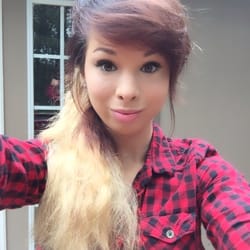 Fantastic Sams Cut & Color - Dyed my hair blonde to get the silver hair!