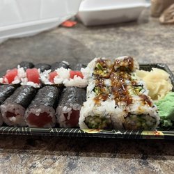Fuji Steak House - Eel/ Eel cucumber roll Tuna nigiri