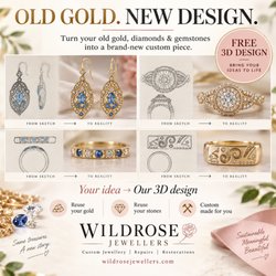 Wildrose Jewellers - Turn your old jewellery to new design jewellery at Wildrose Jewellers in Calgary.