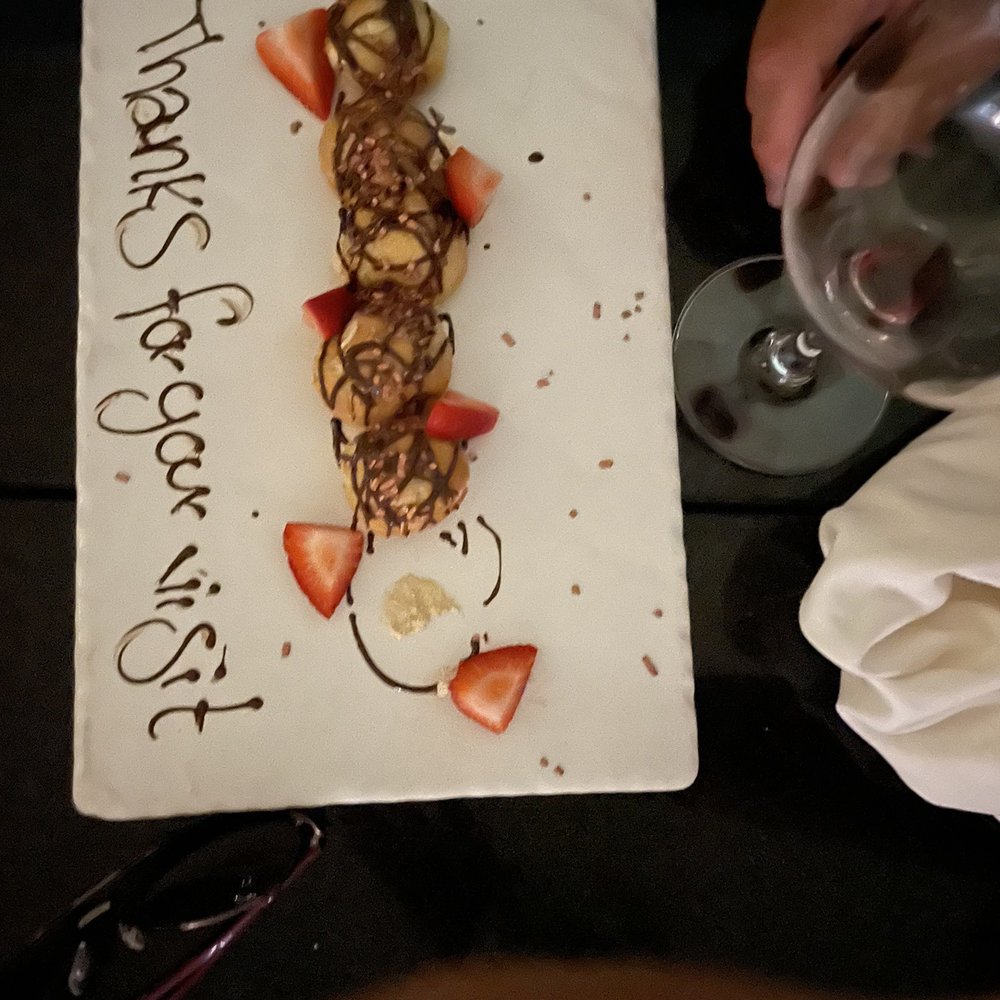 Neptune - A complimentary dessert - Seafood Near Me - Cabo San Lucas, BCS