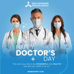 New Hampshire Medical Supply - Today, we recognize the resilience and unwavering commitment of doctors who work tirelessly to improve lives every single day.
Your service