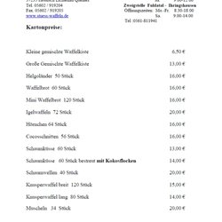 Nordhessische Waffelfabrik Stüß