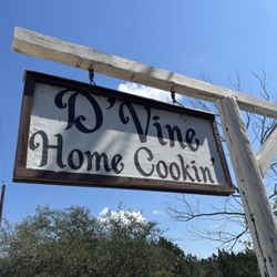 D'Vine Home Cooking - Signage