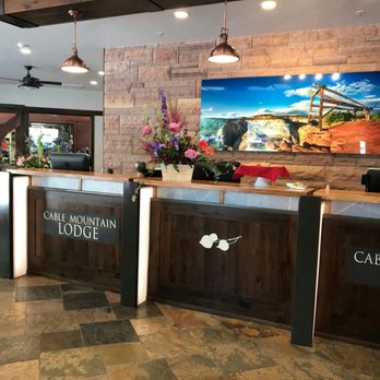 Cable Mountain Lodge - Lobby - Hotels Near Me - Springdale, Utah